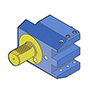 VDI40 FORM C4 TURNING HOLDER LEFT DOUBLE x2 H=25 mm L=98 mm